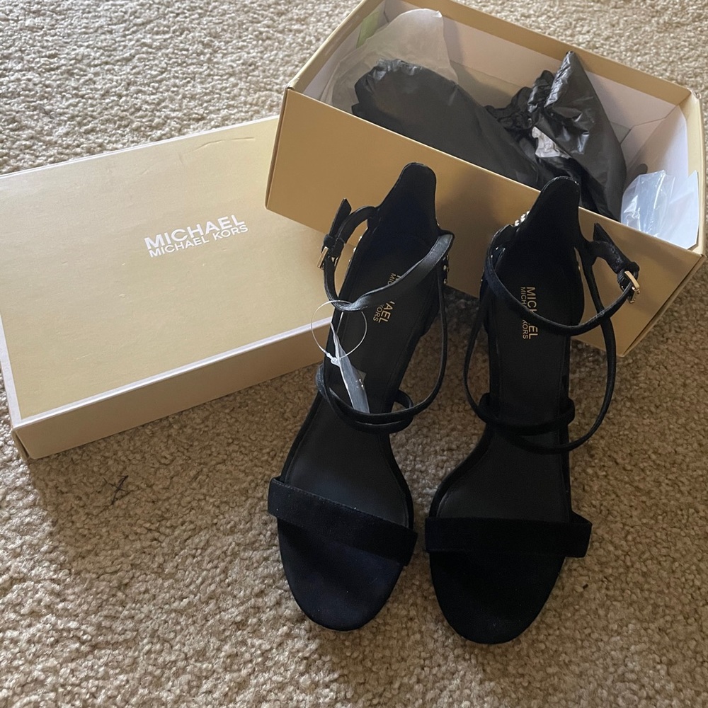 Michael Kors Raquel studded suede